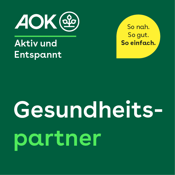 Siegel AOK Aktiv & Entspannt